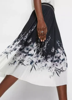 Bonprix Pleated Floral Skirt -Garmonic Sales Store bonprix Pleated Floral Skirt971020FRSP W03