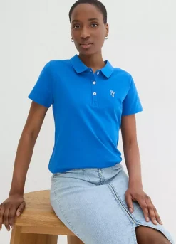 Bonprix Short Sleeve Cotton Polo Shirt -Garmonic Sales Store bonprix Short Sleeve Cotton Polo Shirt950516FRSP