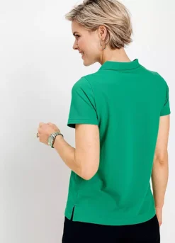 Bonprix Short Sleeve Cotton Polo Shirt -Garmonic Sales Store bonprix Short Sleeve Cotton Polo Shirt979890FRSP W01