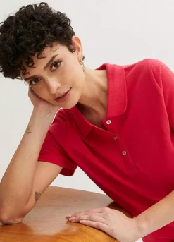 Bonprix Short Sleeve Cotton Polo Shirt -Garmonic Sales Store bonprix Short Sleeve Cotton Polo Shirt979900FRSP W01