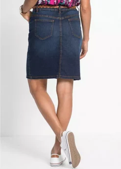 Bonprix Stretch Denim Mini Skirt -Garmonic Sales Store bonprix Stretch Denim Mini Skirt945836FRSP W01