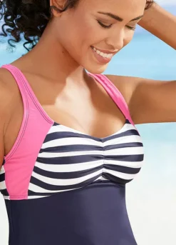 Bonprix Stripy Longline Tankini Set -Garmonic Sales Store bonprix Stripy Longline Tankini Set964221FRSP W02