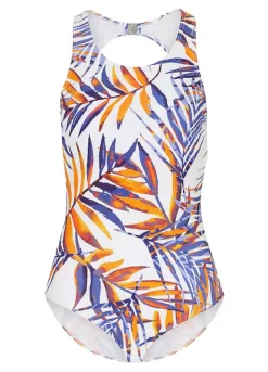 Bonprix Tropical Print Racer Back Swimsuit -Garmonic Sales Store bonprix Tropical Print Racer Back Swimsuit958481FRSC