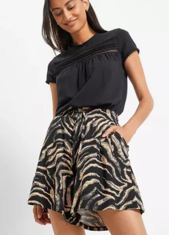 Bonprix Zebra Stripe Shorts -Garmonic Sales Store bonprix Zebra Stripe Shorts914451FRSP W03