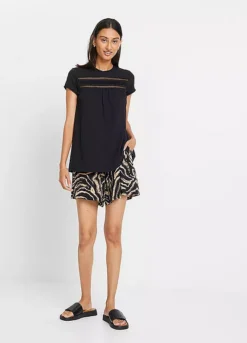 Bonprix Zebra Stripe Shorts -Garmonic Sales Store bonprix Zebra Stripe Shorts914451FRSP W04